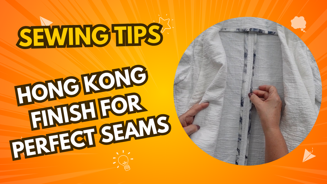 How To Sew a Hong Kong Seam Finish
