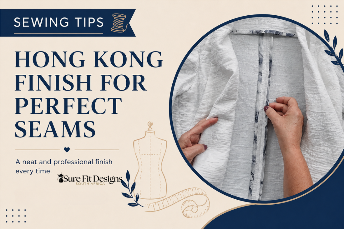 How To Sew a Hong Kong Seam Finish