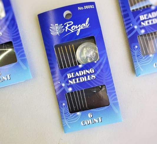 Royal Beading Needles  6 Count