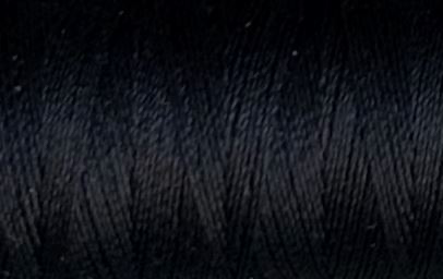 a spool of midnight blue Gütermann Maraflex stretch thread