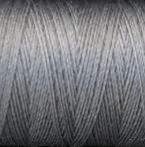 a spool of silver grey Gütermann Maraflex stretch thread