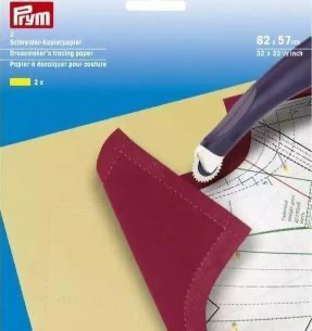 Prym Dressmakers yellow transfer paper  82 x 57cm (Large)