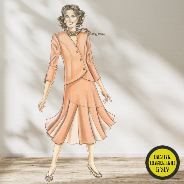 Pretty in Peach Princess Line Jacket – Sure-Fit Designs South Africa
