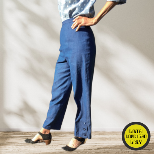 Placket Pants - Digital Leaflet (Download Only)
