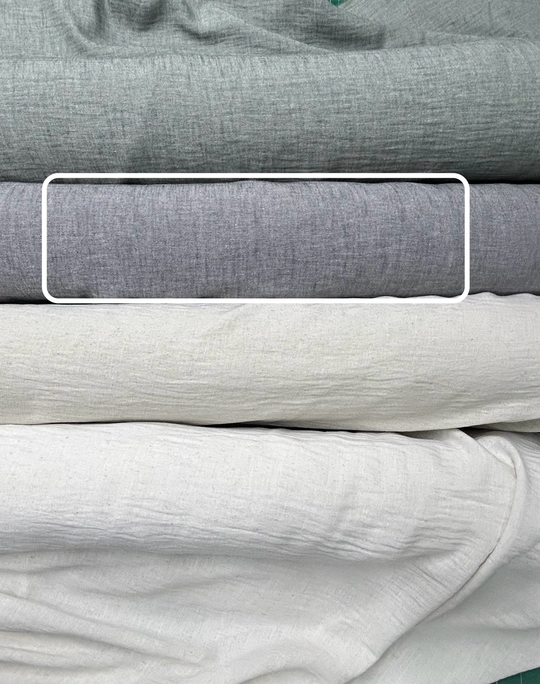 Natural Linen (Blend) - Grey