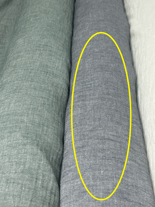 Natural Linen (Blend) - Grey