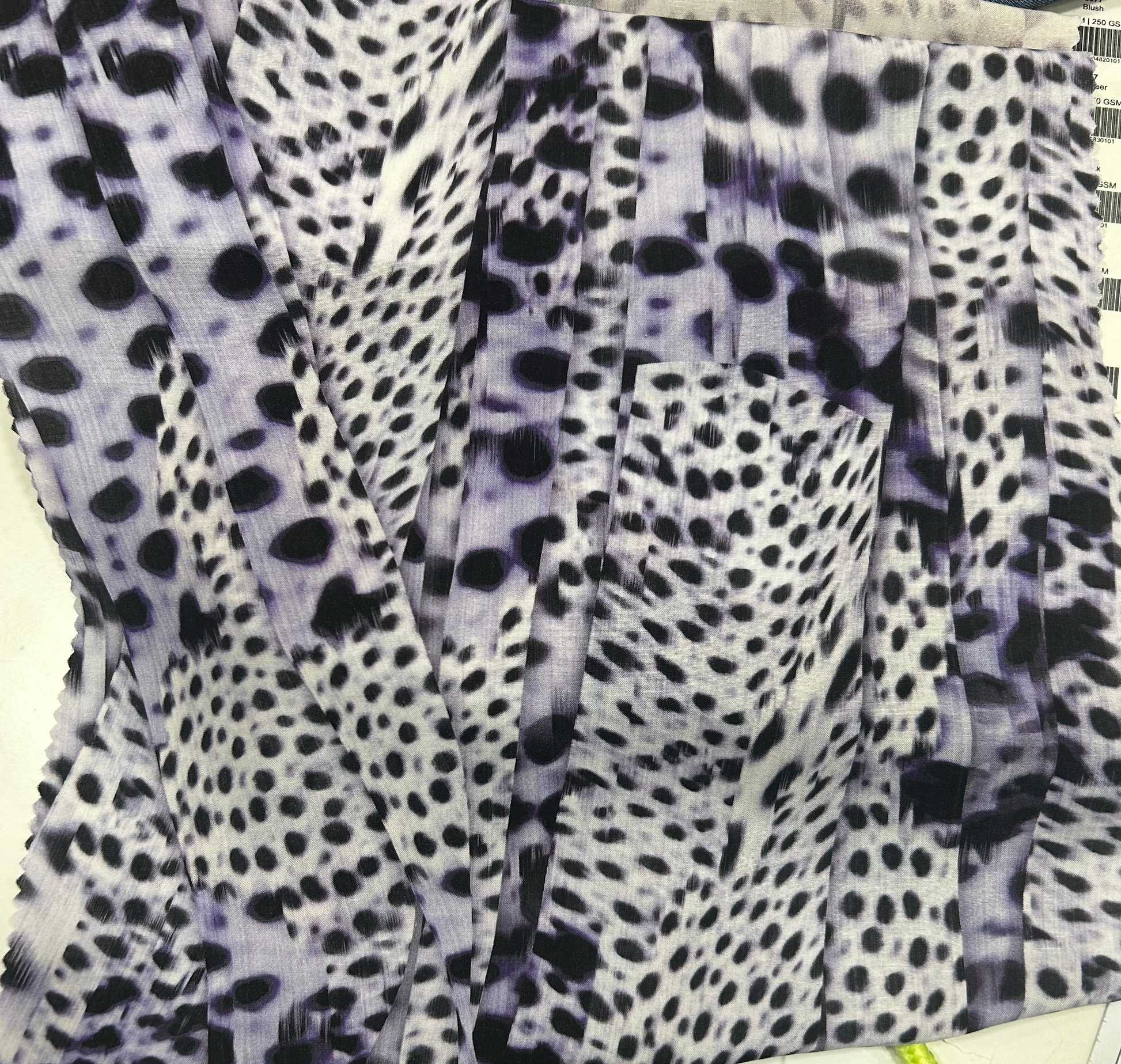Viscose Cheetah Print -  Price per meter
