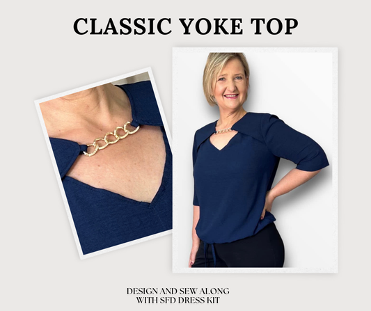 Classic Yoke Top Design And Sew Along