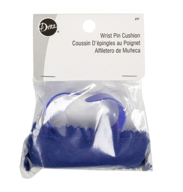 Dritz Wrist  Pin Cushion Blue